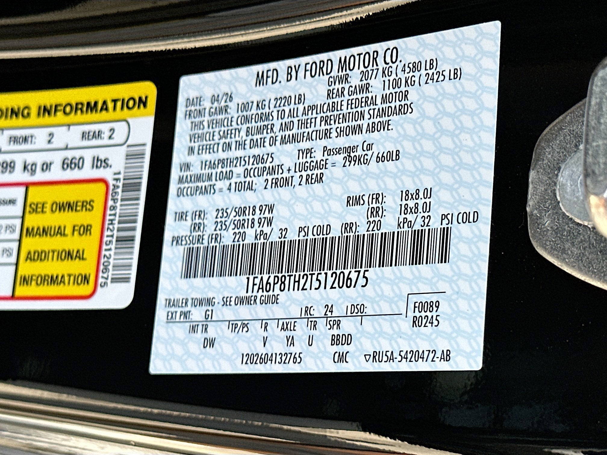 2026 Ford Mustang EcoBoost