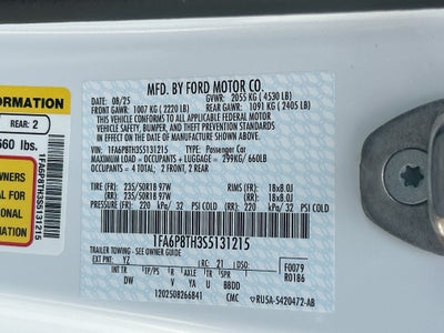 2025 Ford Mustang EcoBoost
