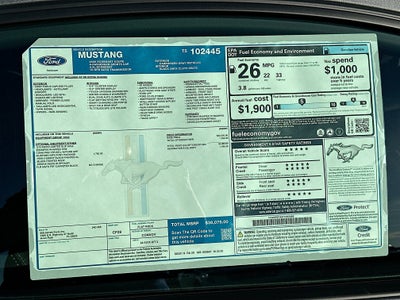 2026 Ford Mustang EcoBoost® Fastback