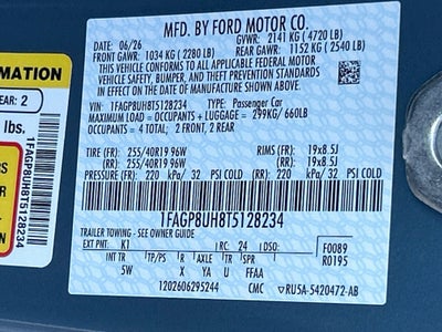 2026 Ford Mustang EcoBoost® Premium Convertible