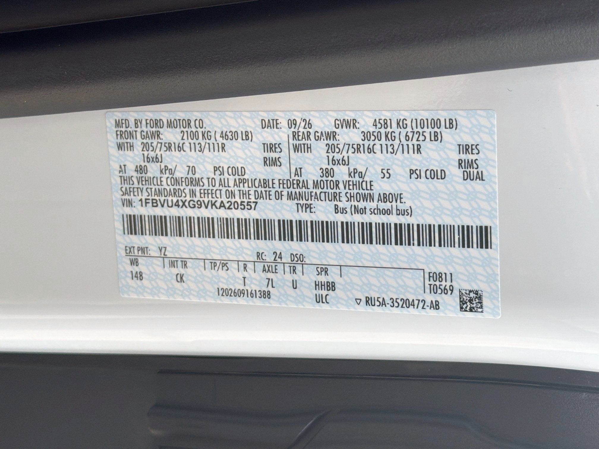 2027 Ford Transit Passenger Wagon Passenger Van XLT