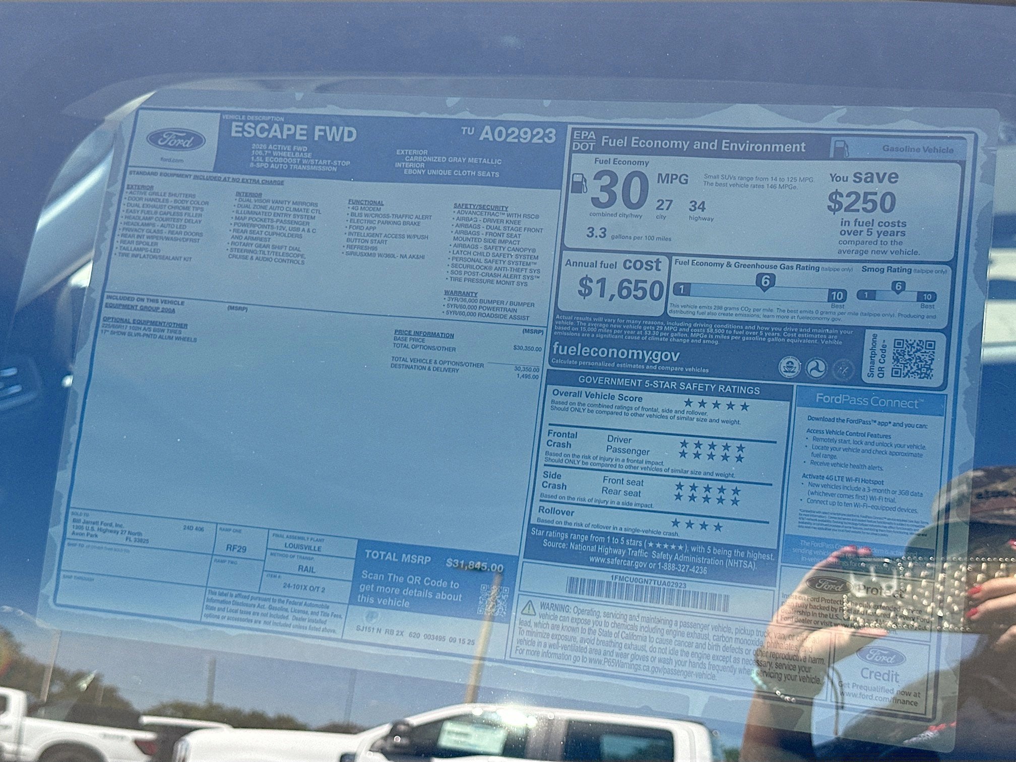 2026 Ford Escape Active