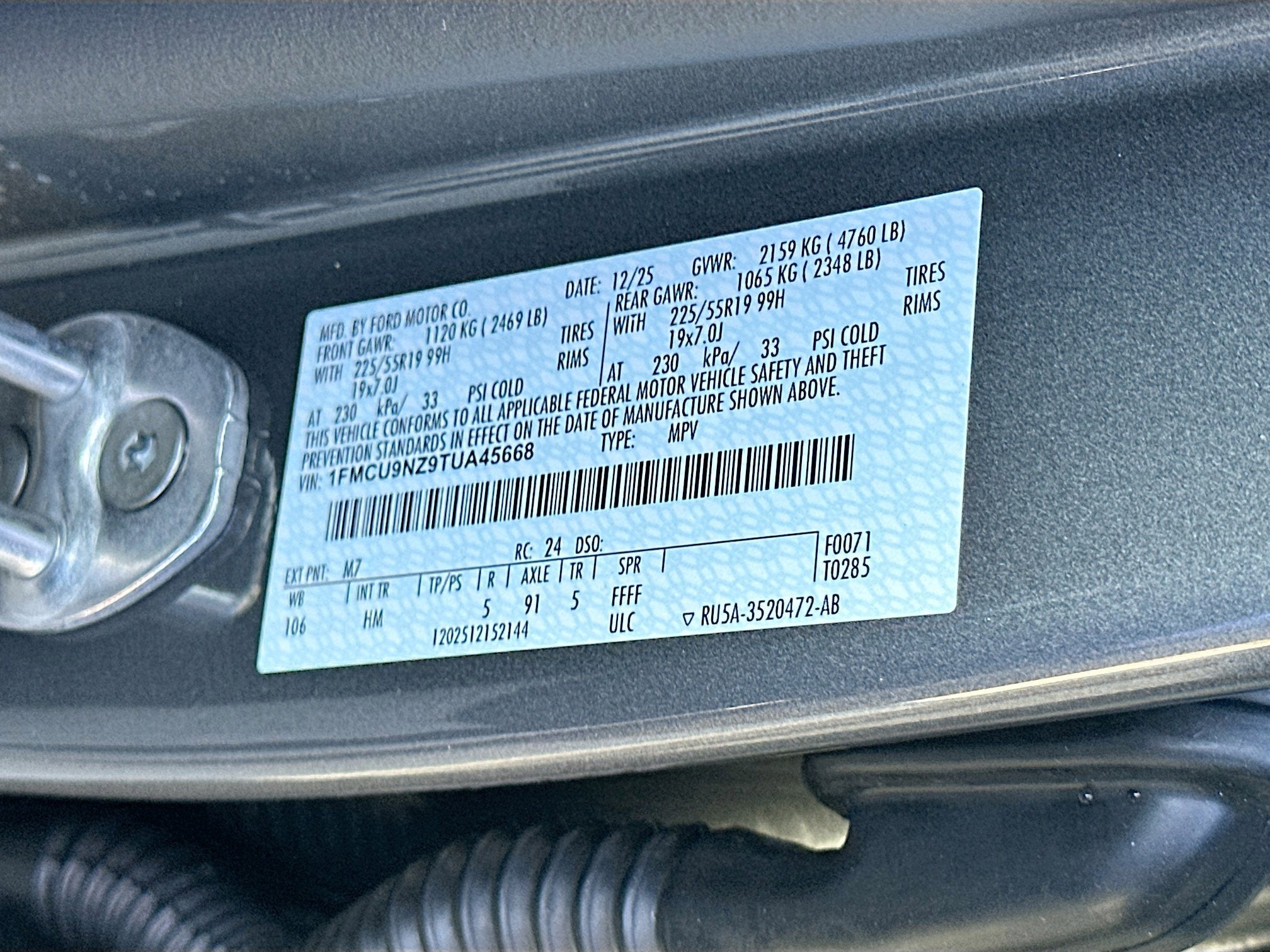 2026 Ford Escape ST-Line Select