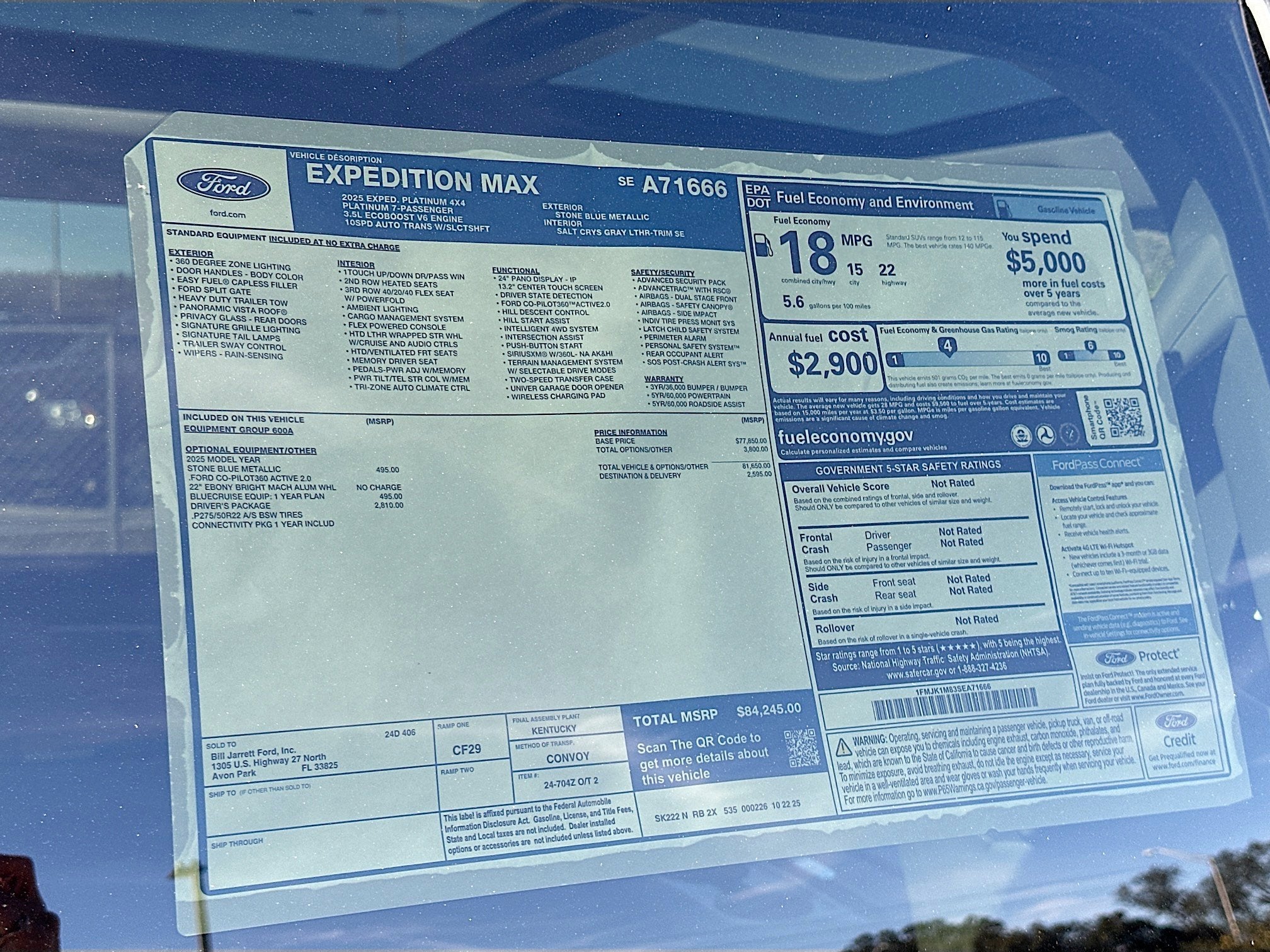 2025 Ford Expedition Max Platinum