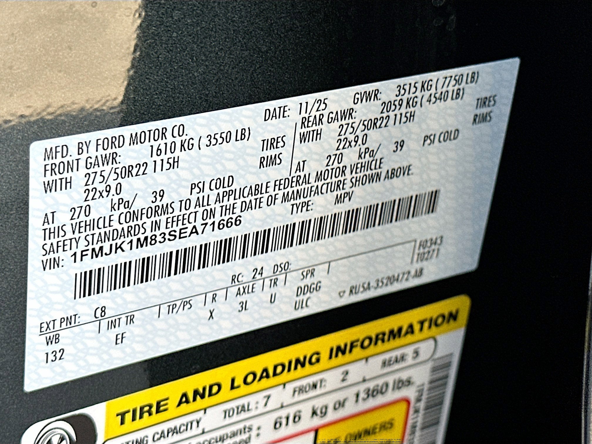 2025 Ford Expedition Max Platinum