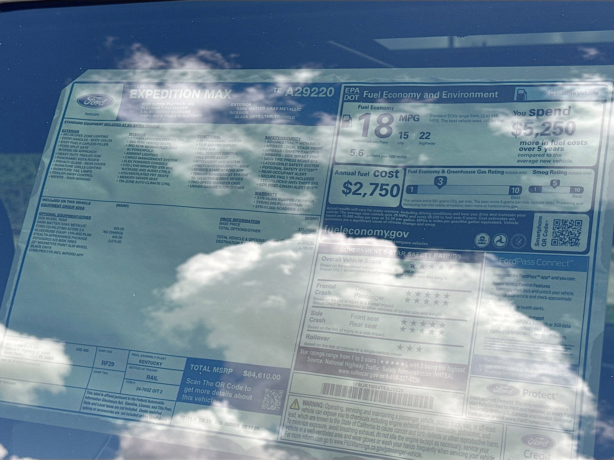 2026 Ford Expedition Max Platinum