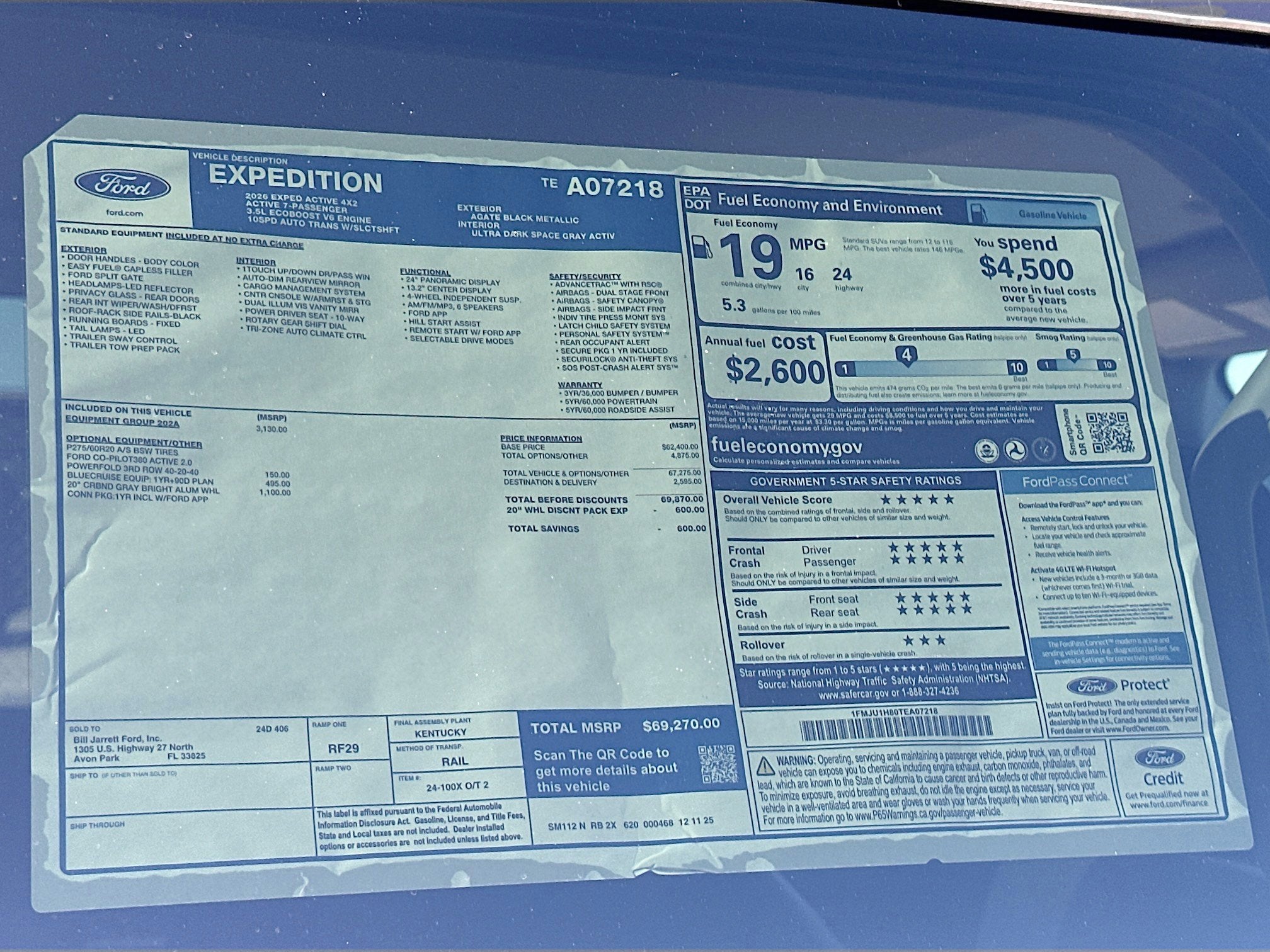 2026 Ford Expedition Active
