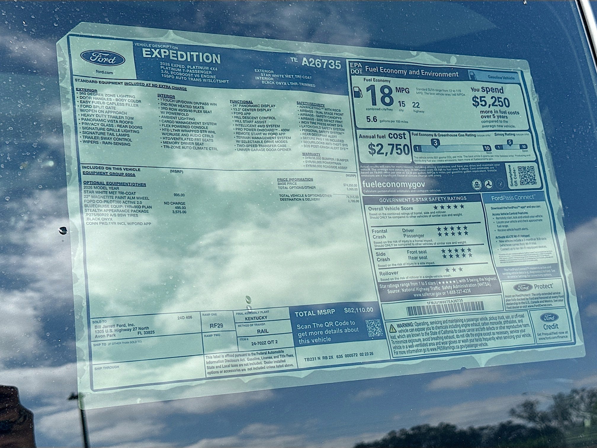 2026 Ford Expedition Platinum
