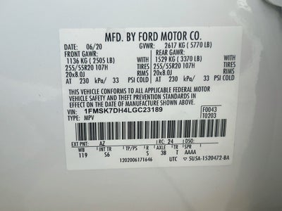 2020 Ford Explorer XLT