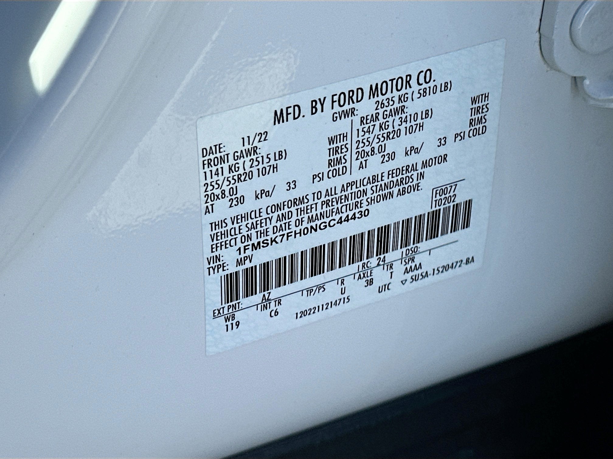 2022 Ford Explorer Limited