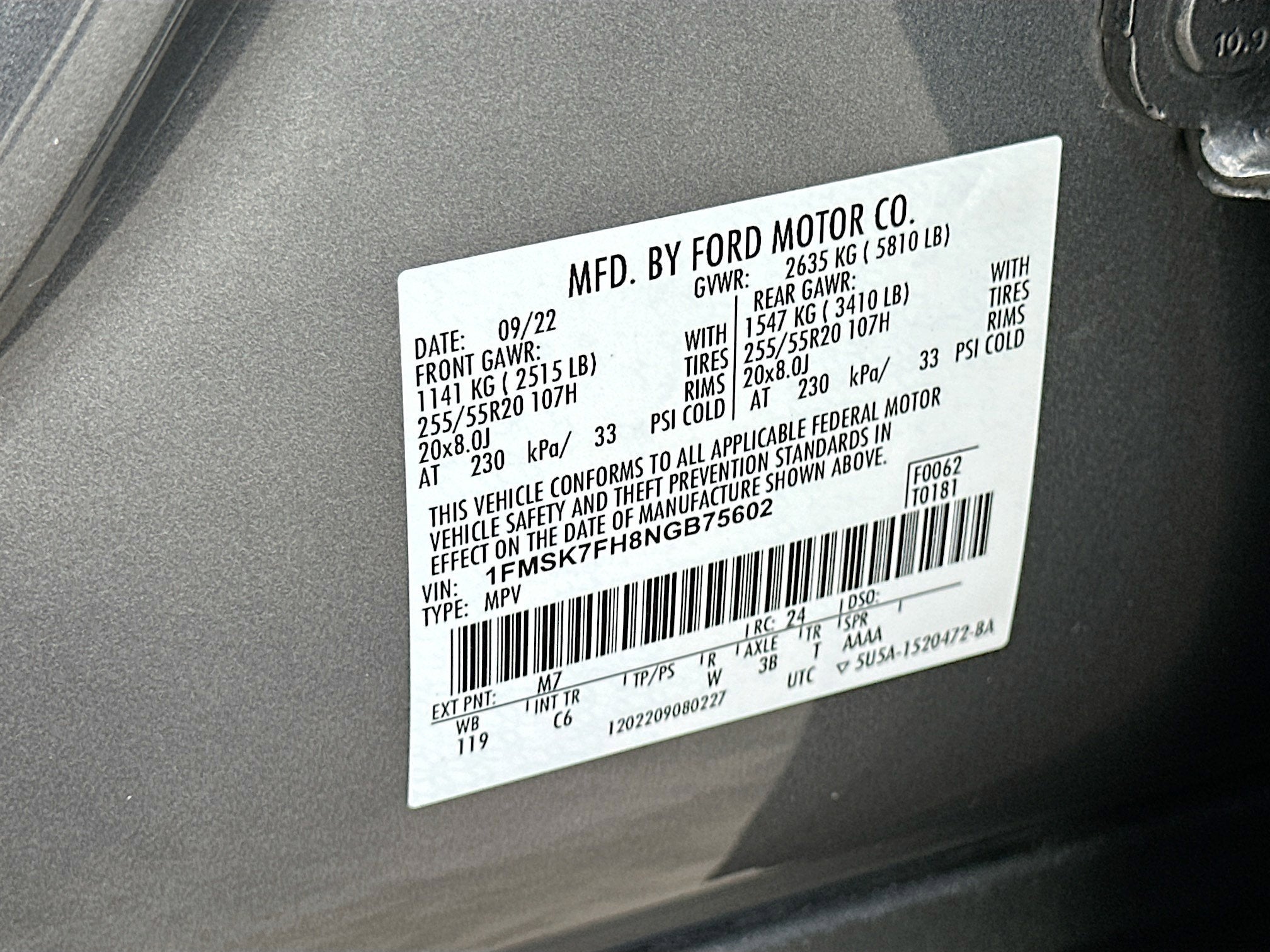 2022 Ford Explorer Limited