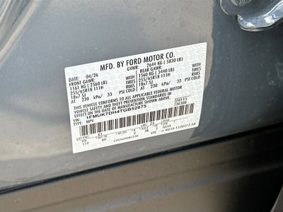 2026 Ford Explorer Active w/100A Pkg