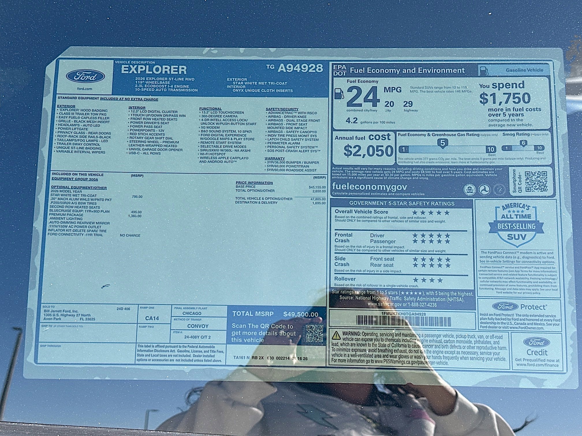 2026 Ford Explorer ST-Line