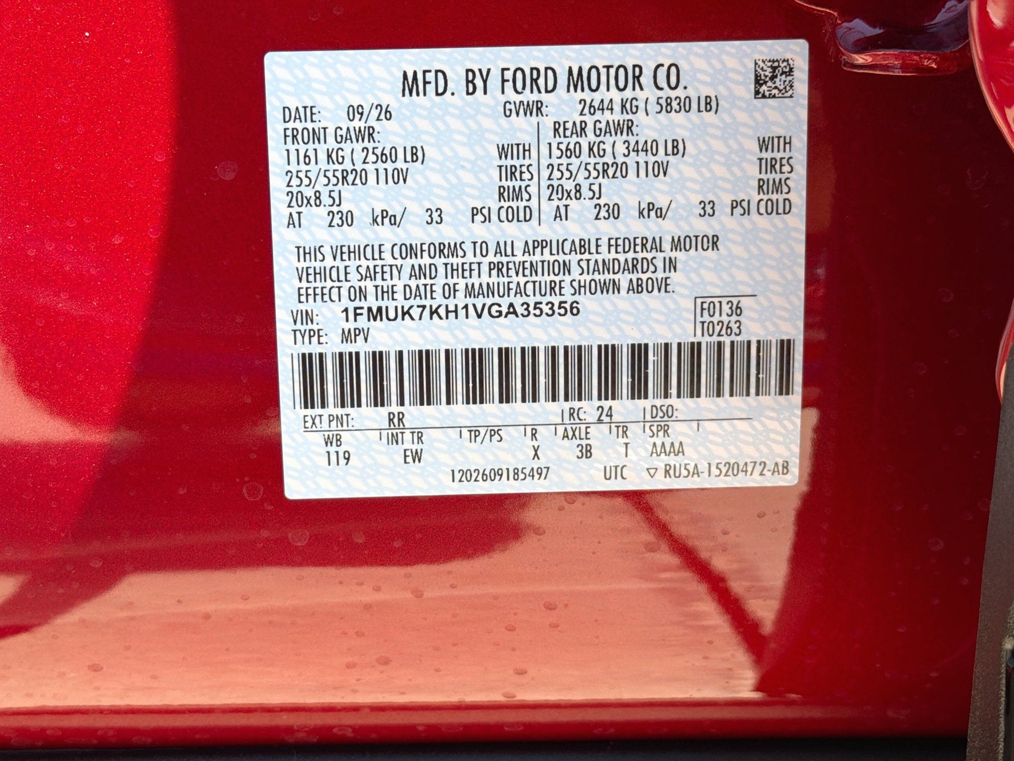 2027 Ford Explorer ST-Line