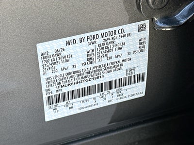 2026 Ford Explorer Platinum