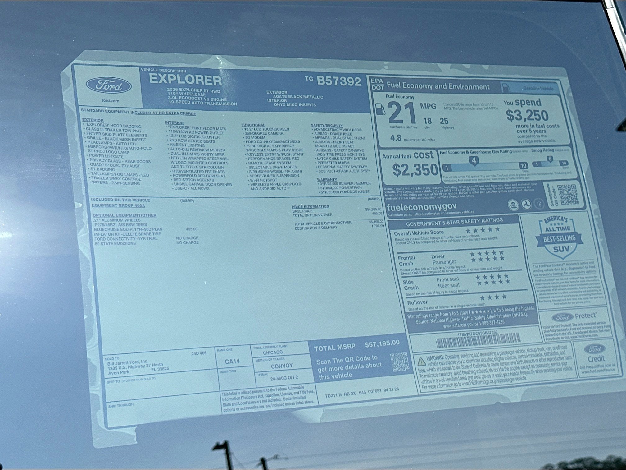 2026 Ford Explorer ST