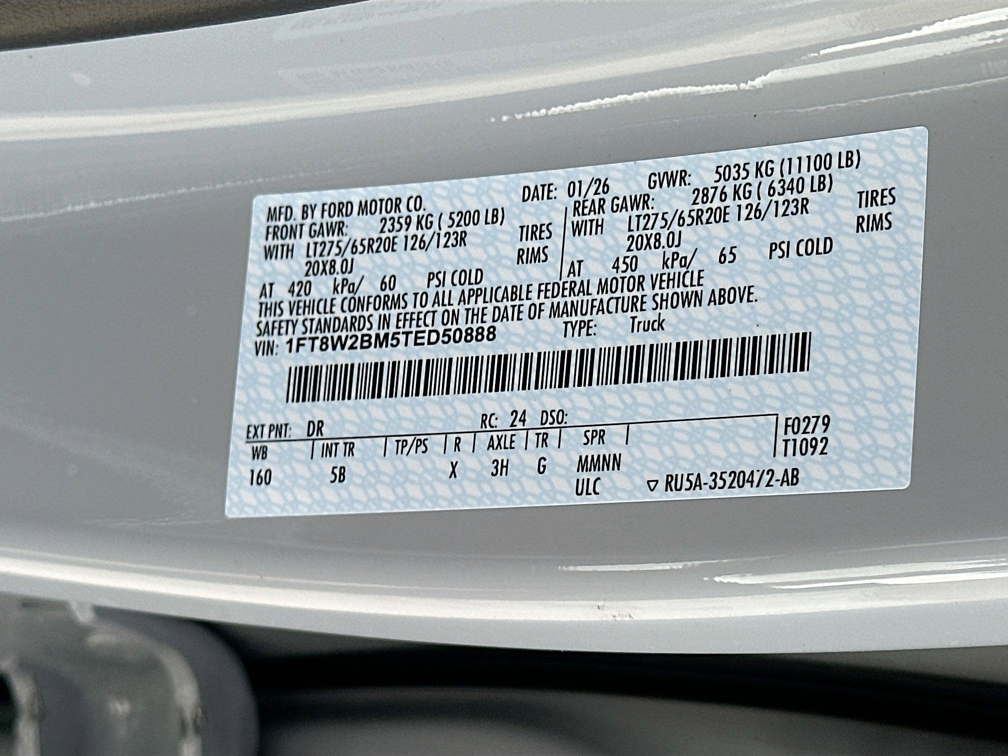 2026 Ford F-250SD F-250® Lariat®