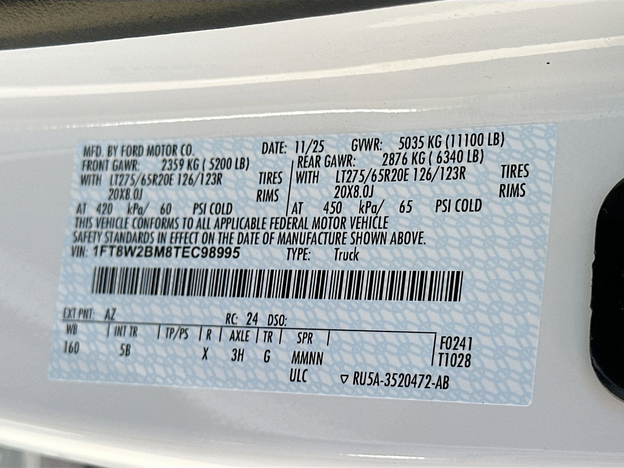 2026 Ford F-250SD F-250® Lariat®