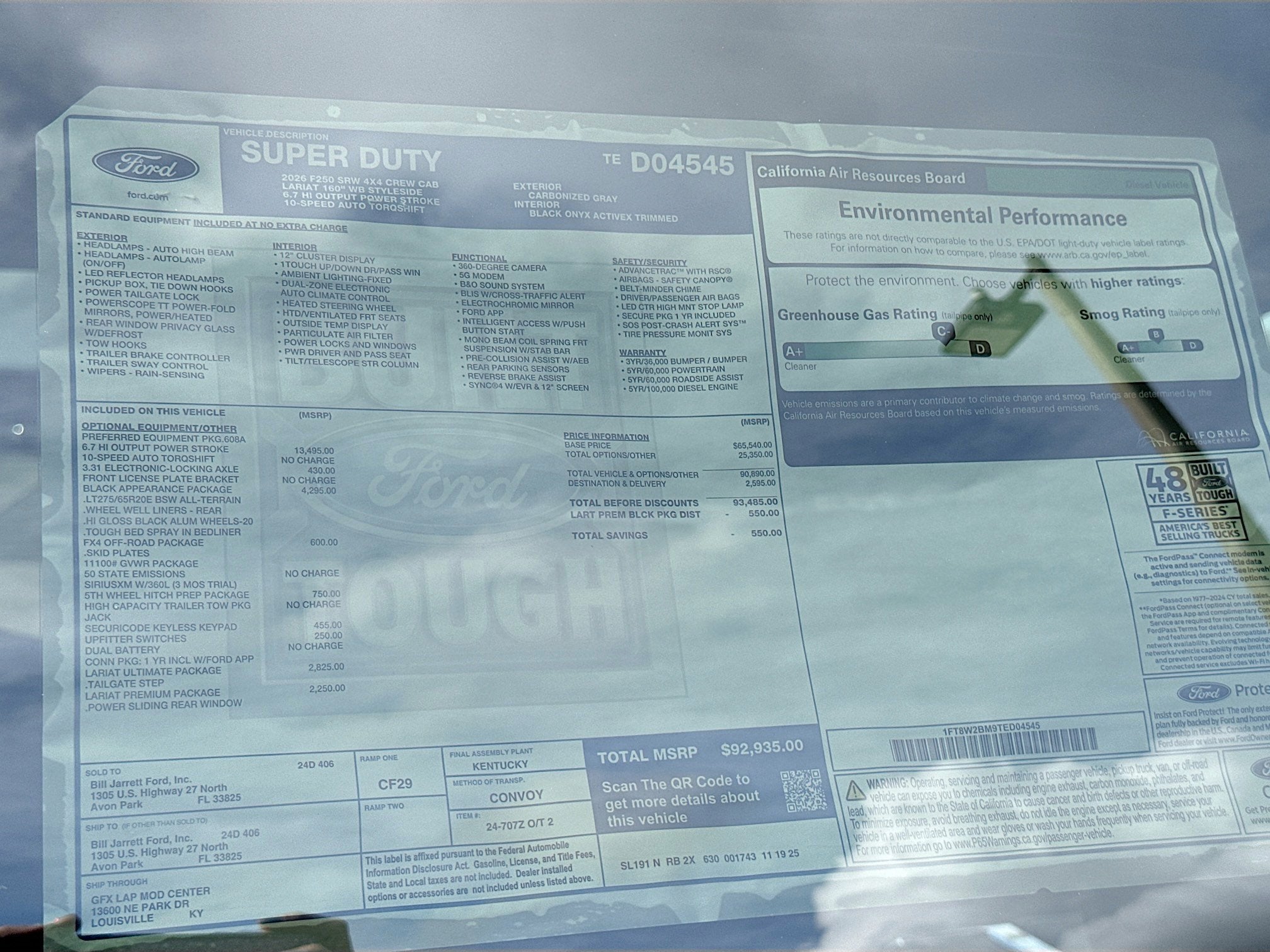 2026 Ford F-250SD F-250® Lariat®