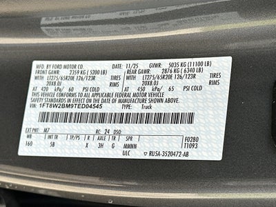 2026 Ford F-250SD F-250® Lariat®