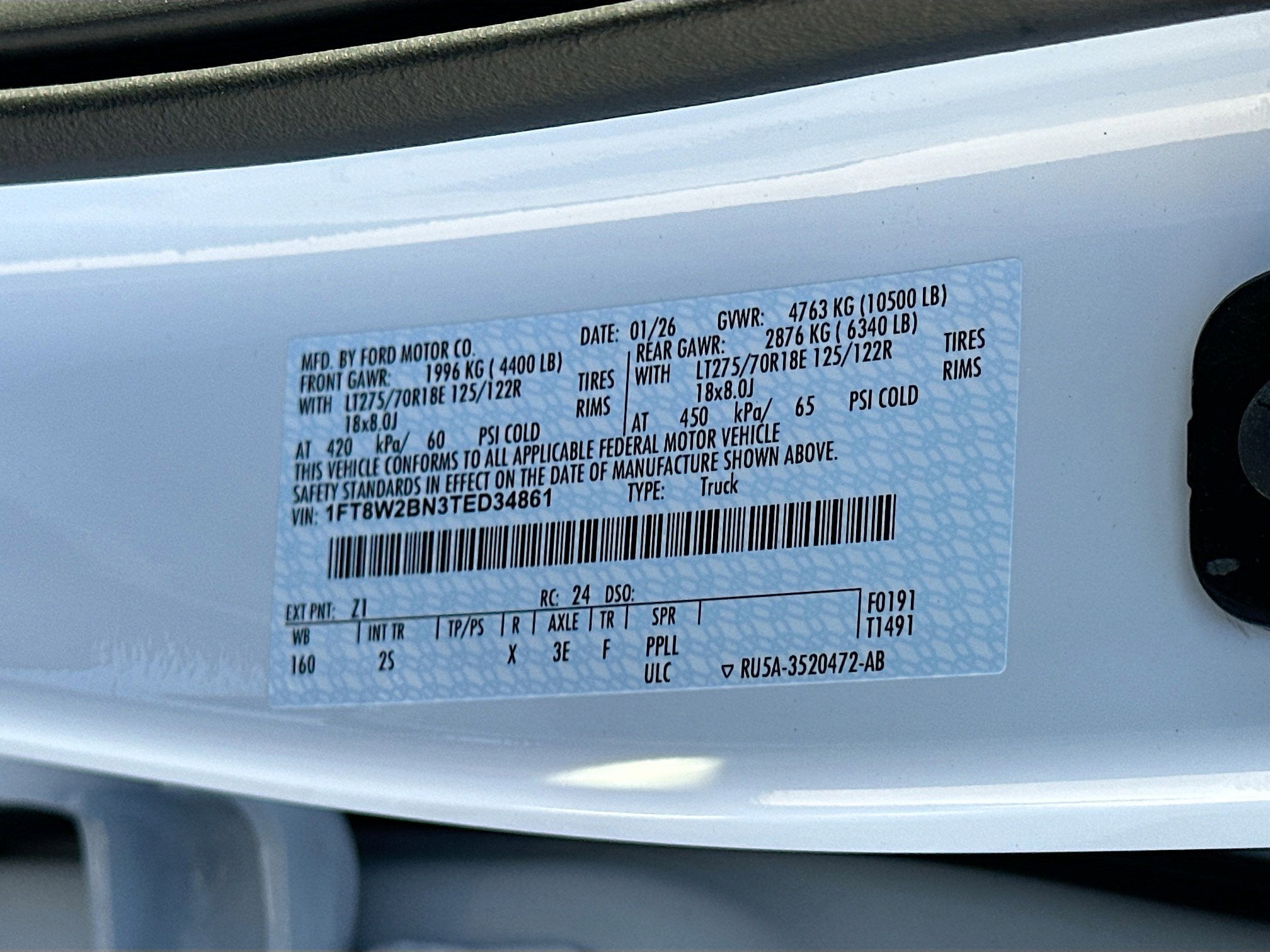 2026 Ford F-250SD F-250® XLT