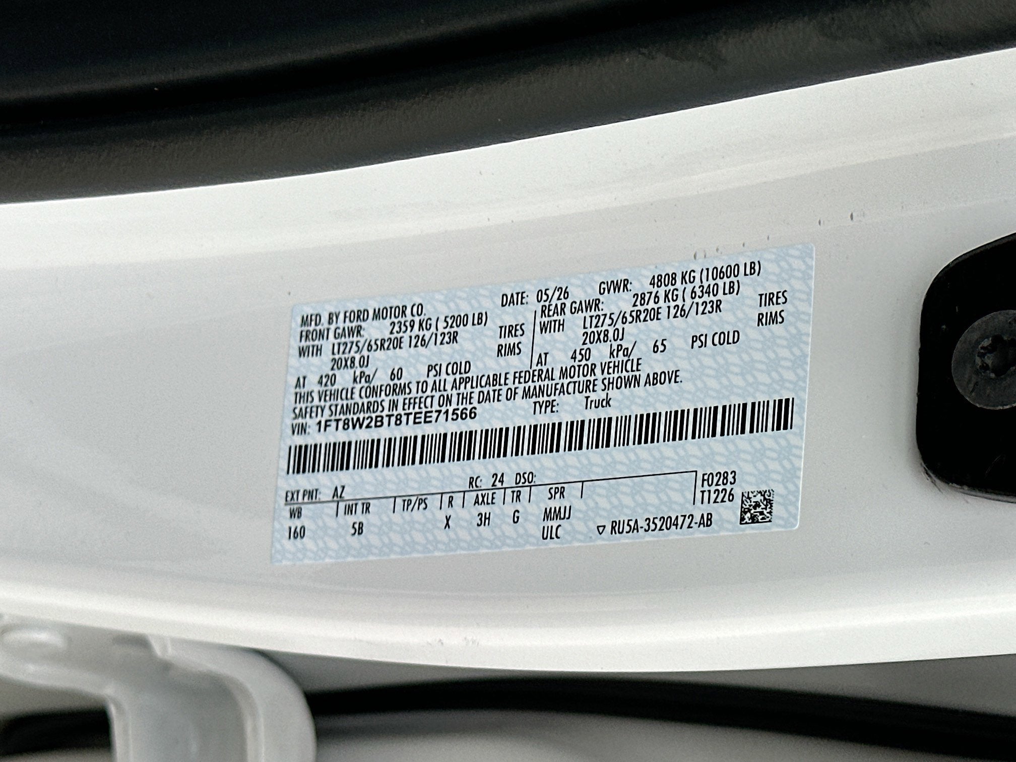 2026 Ford F-250SD F-250® Lariat®