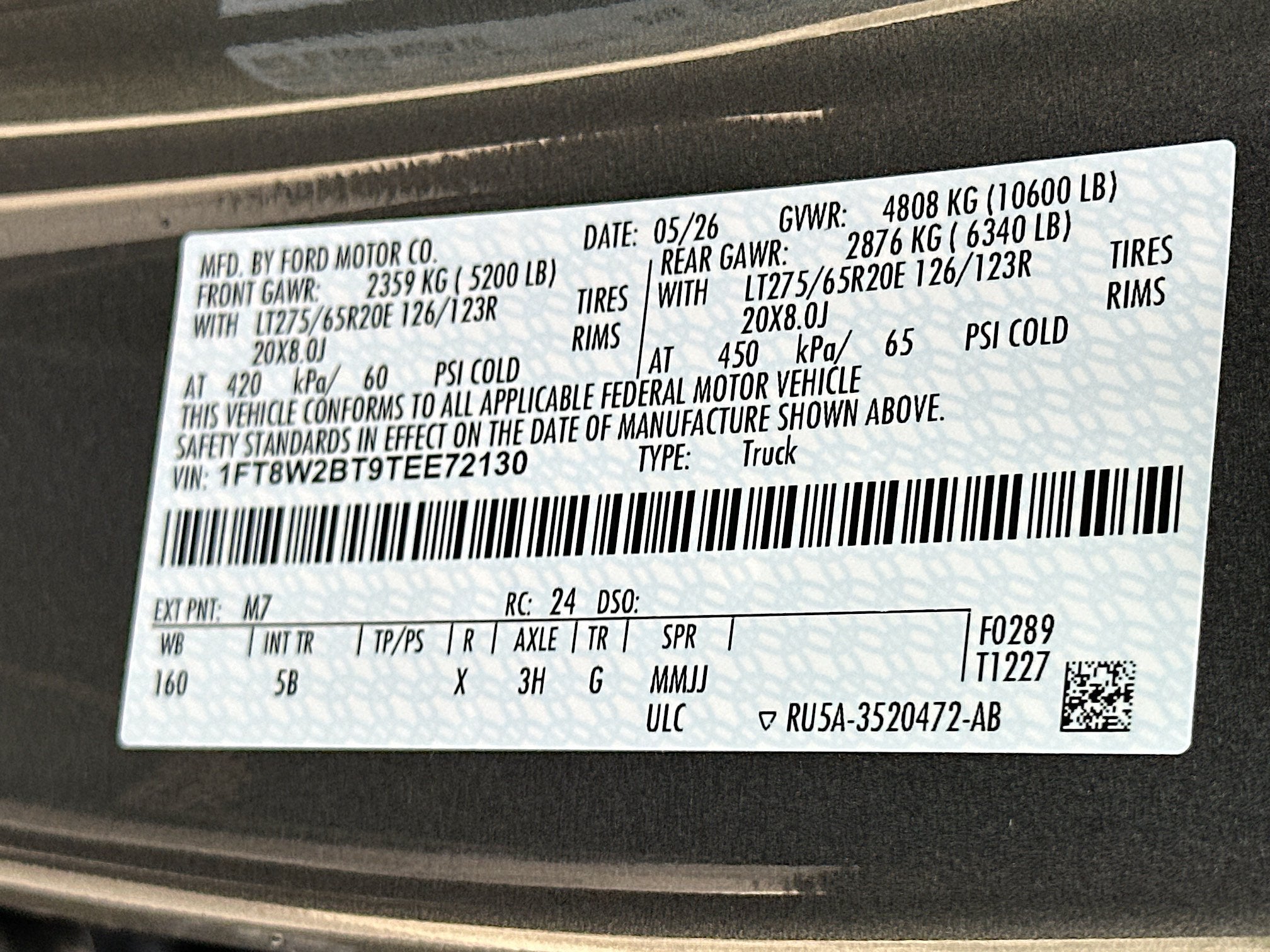 2026 Ford F-250SD F-250® Lariat®