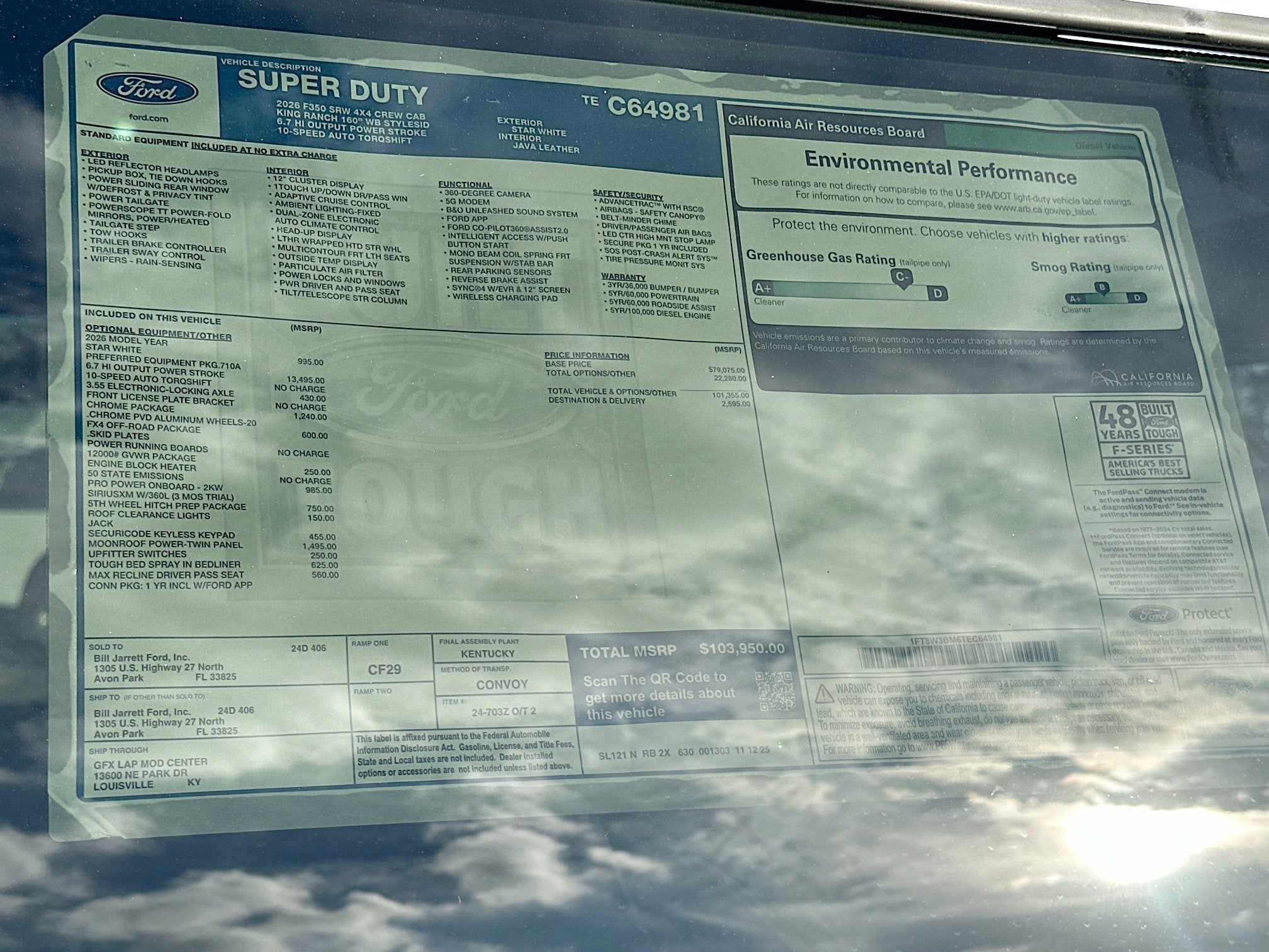 2026 Ford F-350SD F-350® King Ranch®