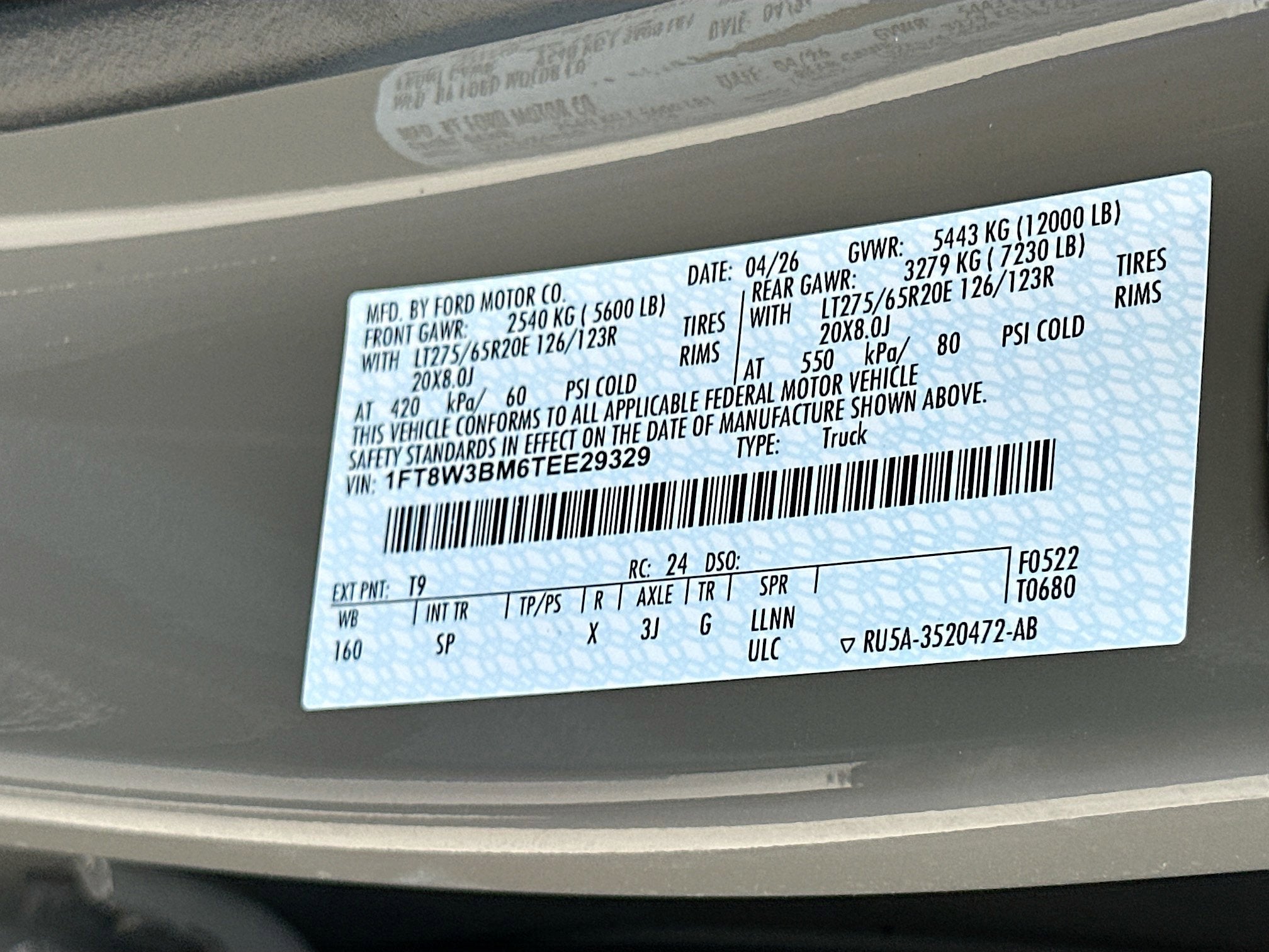 2026 Ford F-350SD F-350® King Ranch®