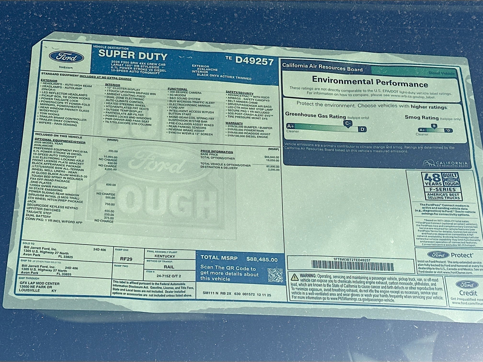 2026 Ford F-350SD LARIAT