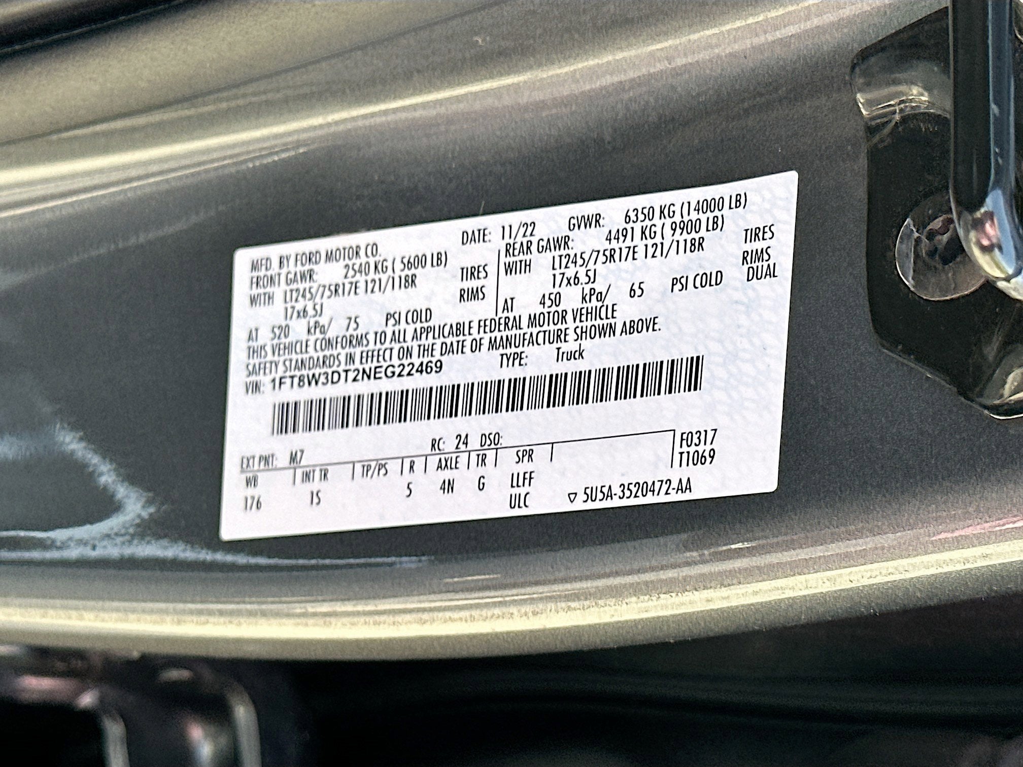 2022 Ford Super Duty F-350 DRW Super Duty