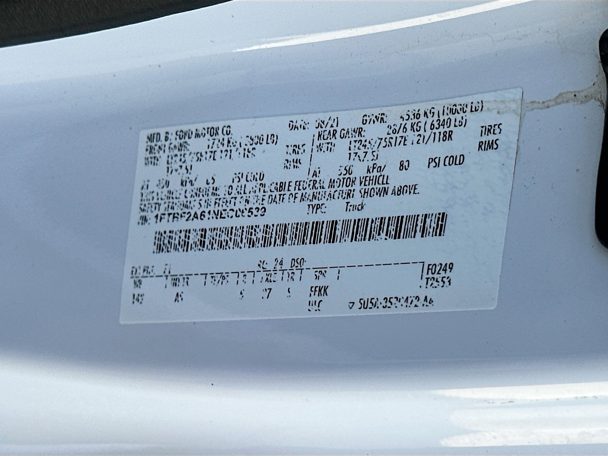 2022 Ford F-250SD XL