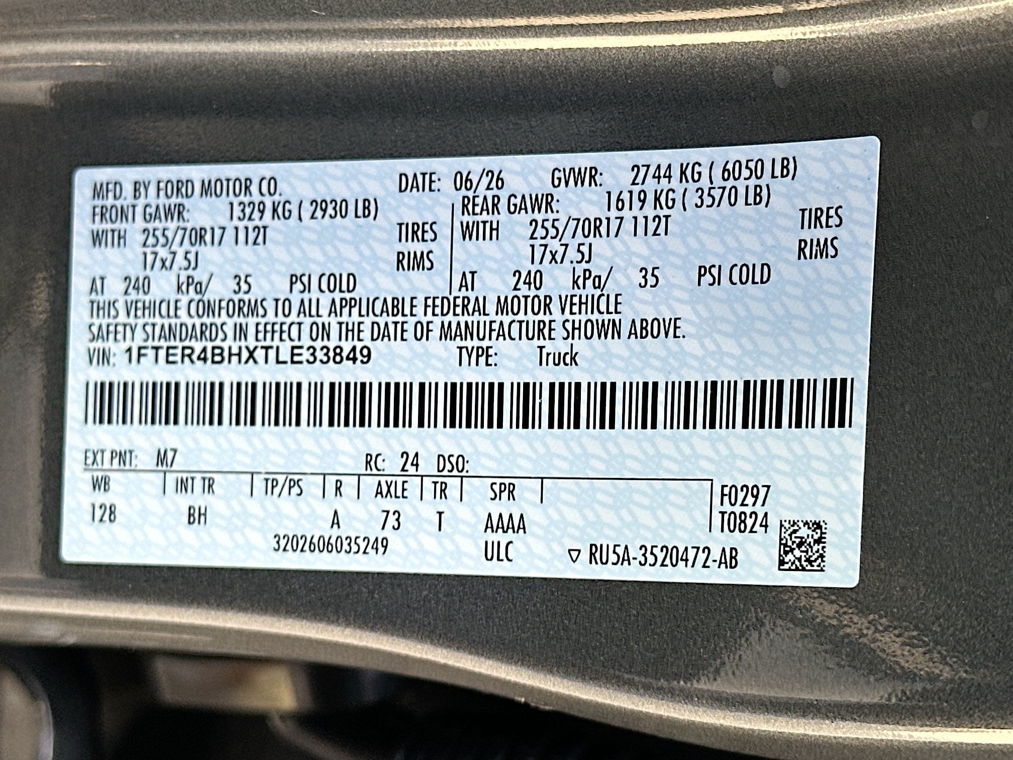 2026 Ford Ranger XL