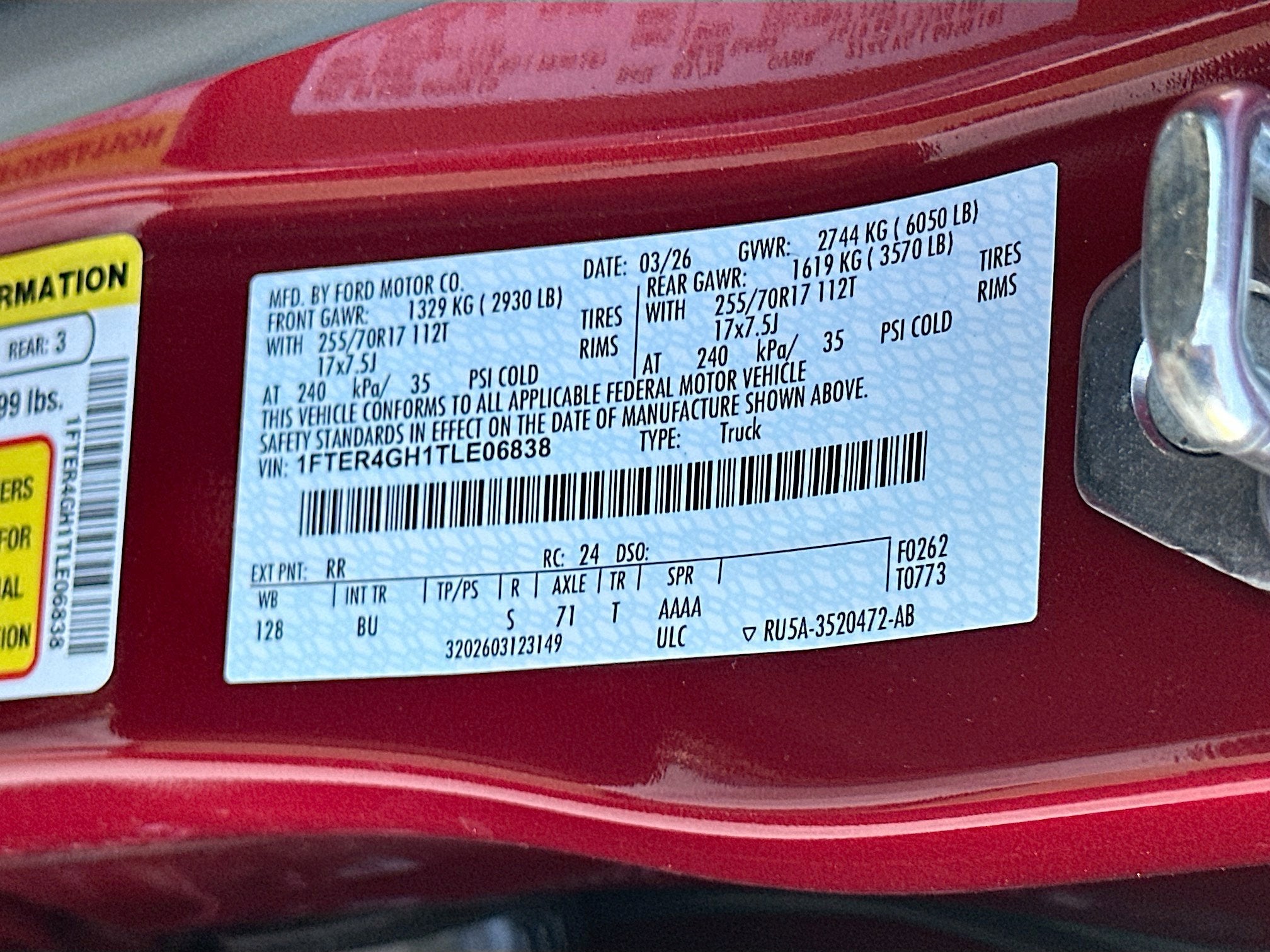 2026 Ford Ranger XLT