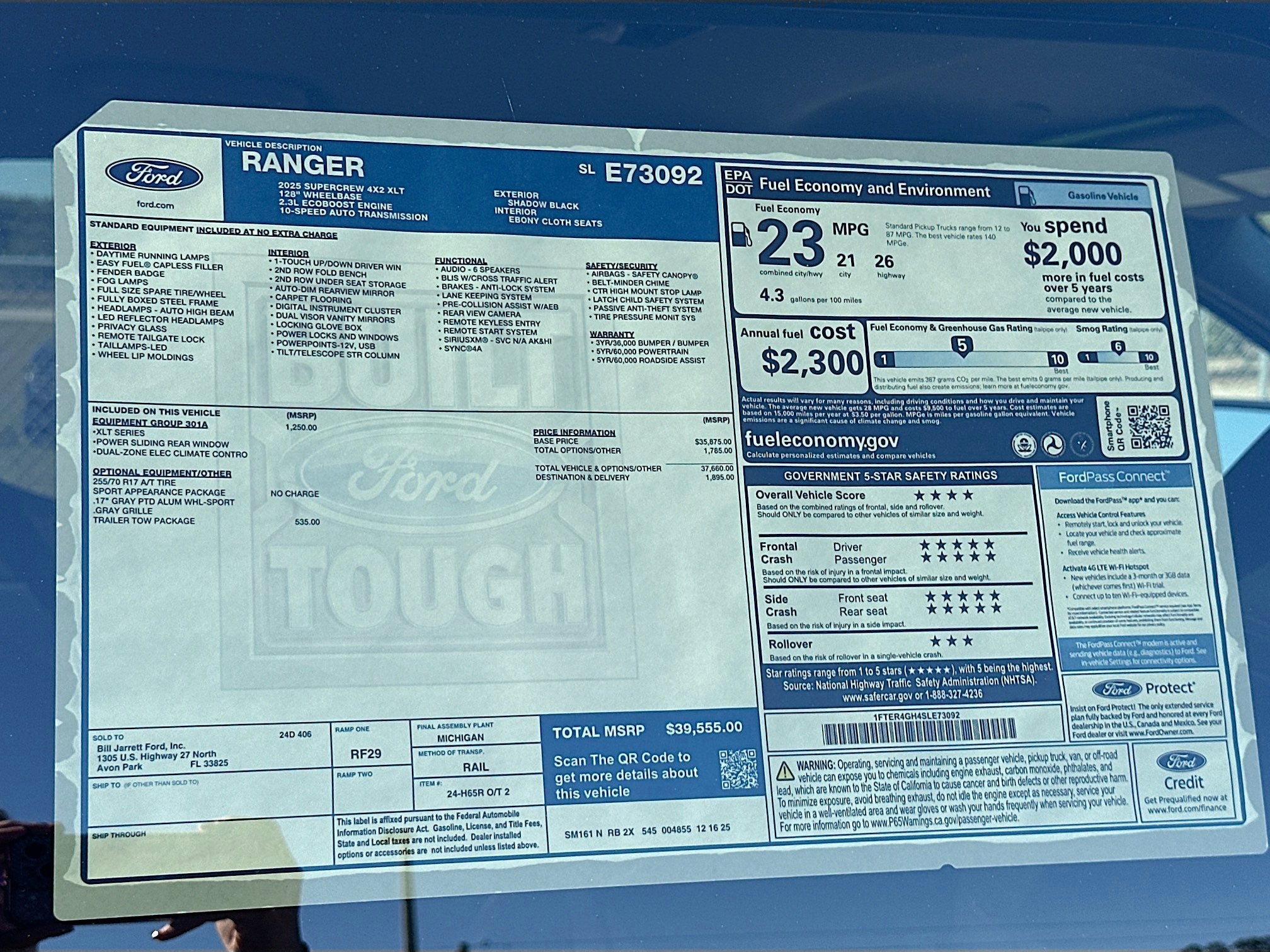 2025 Ford Ranger XLT