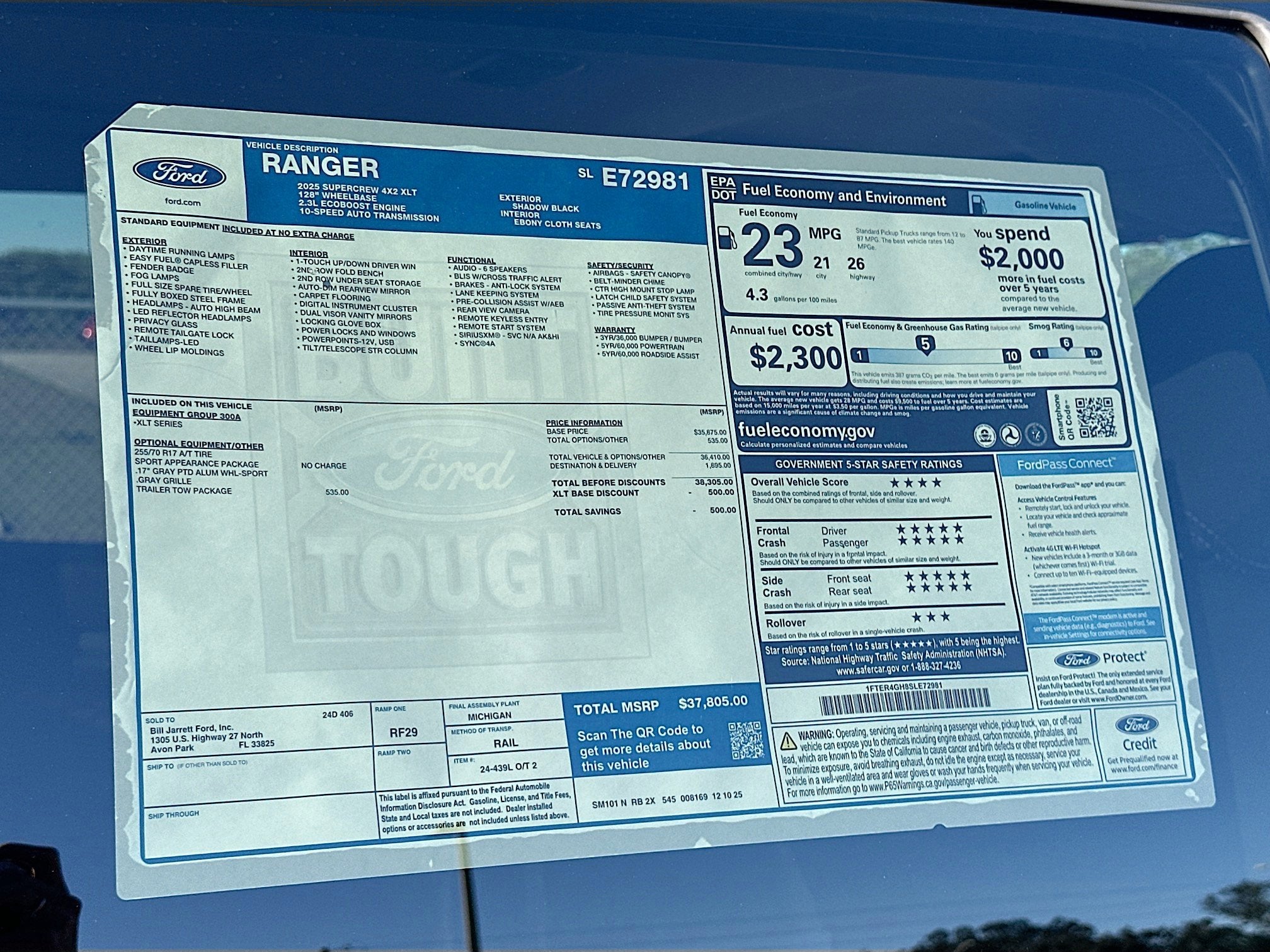 2025 Ford Ranger XLT