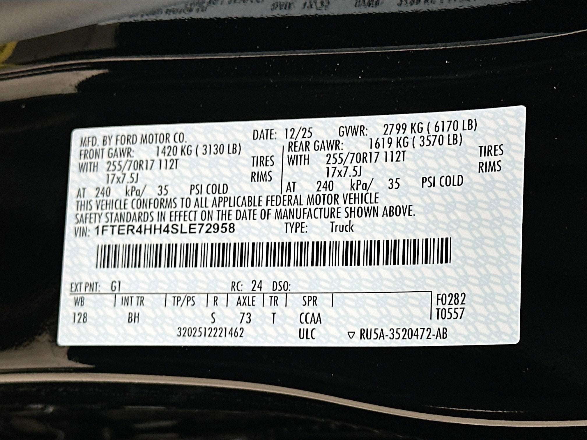 2025 Ford Ranger XLT