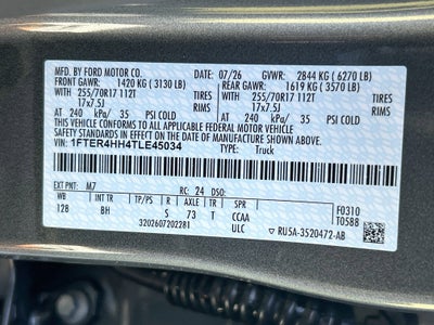 2026 Ford Ranger XLT