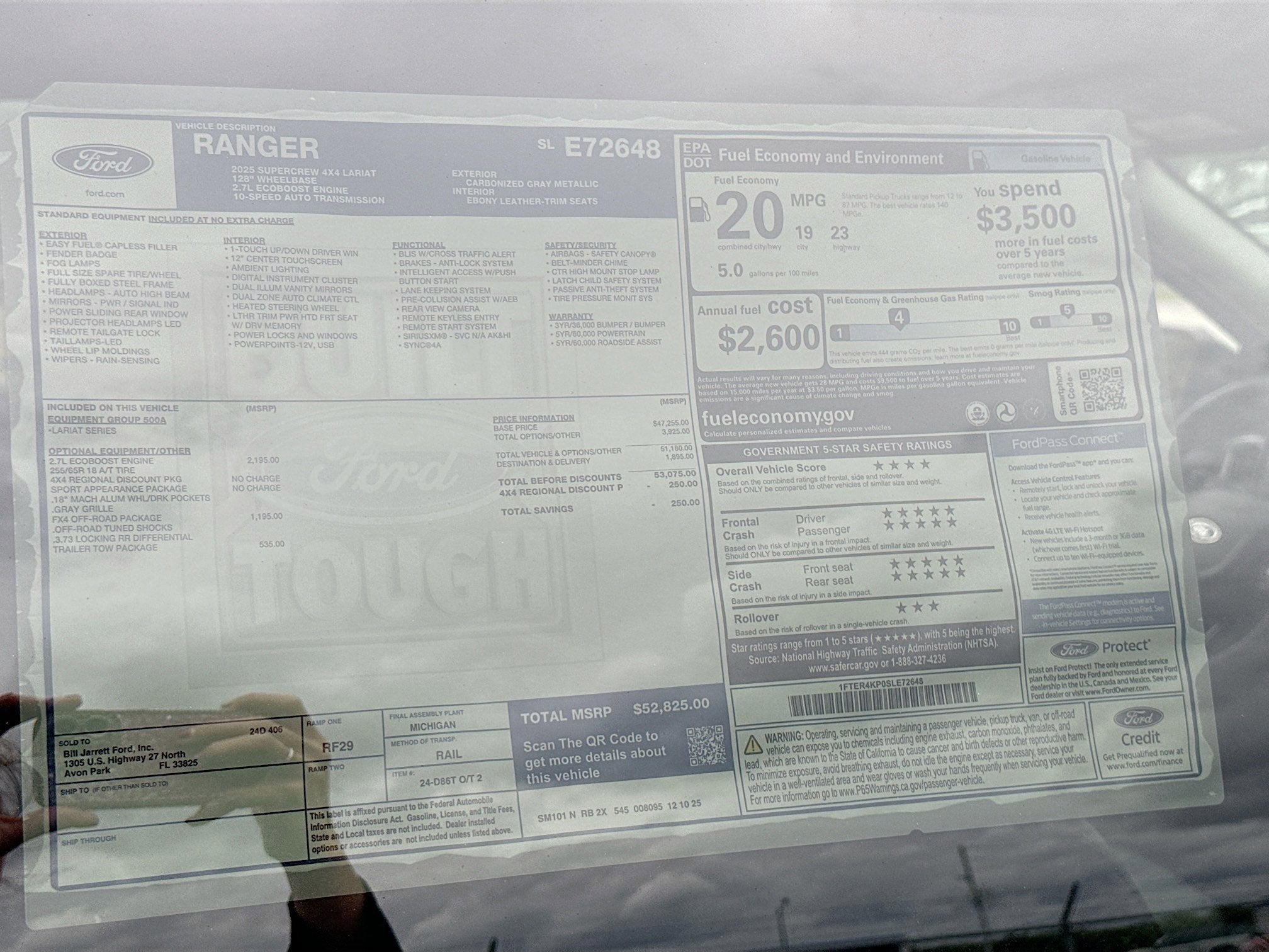 2025 Ford Ranger LARIAT