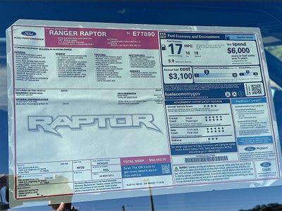 2025 Ford Ranger Raptor