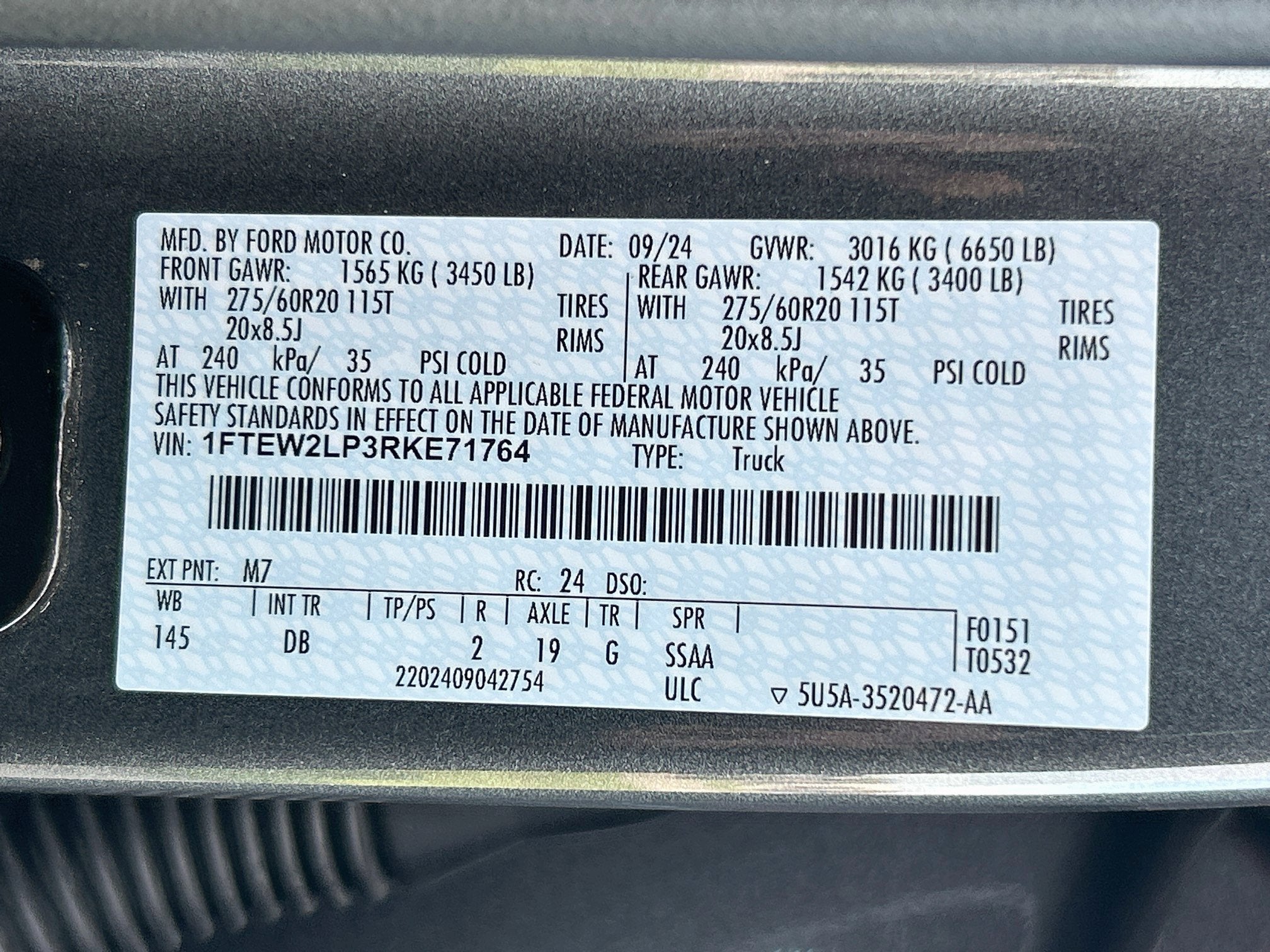 2024 Ford F-150 STX
