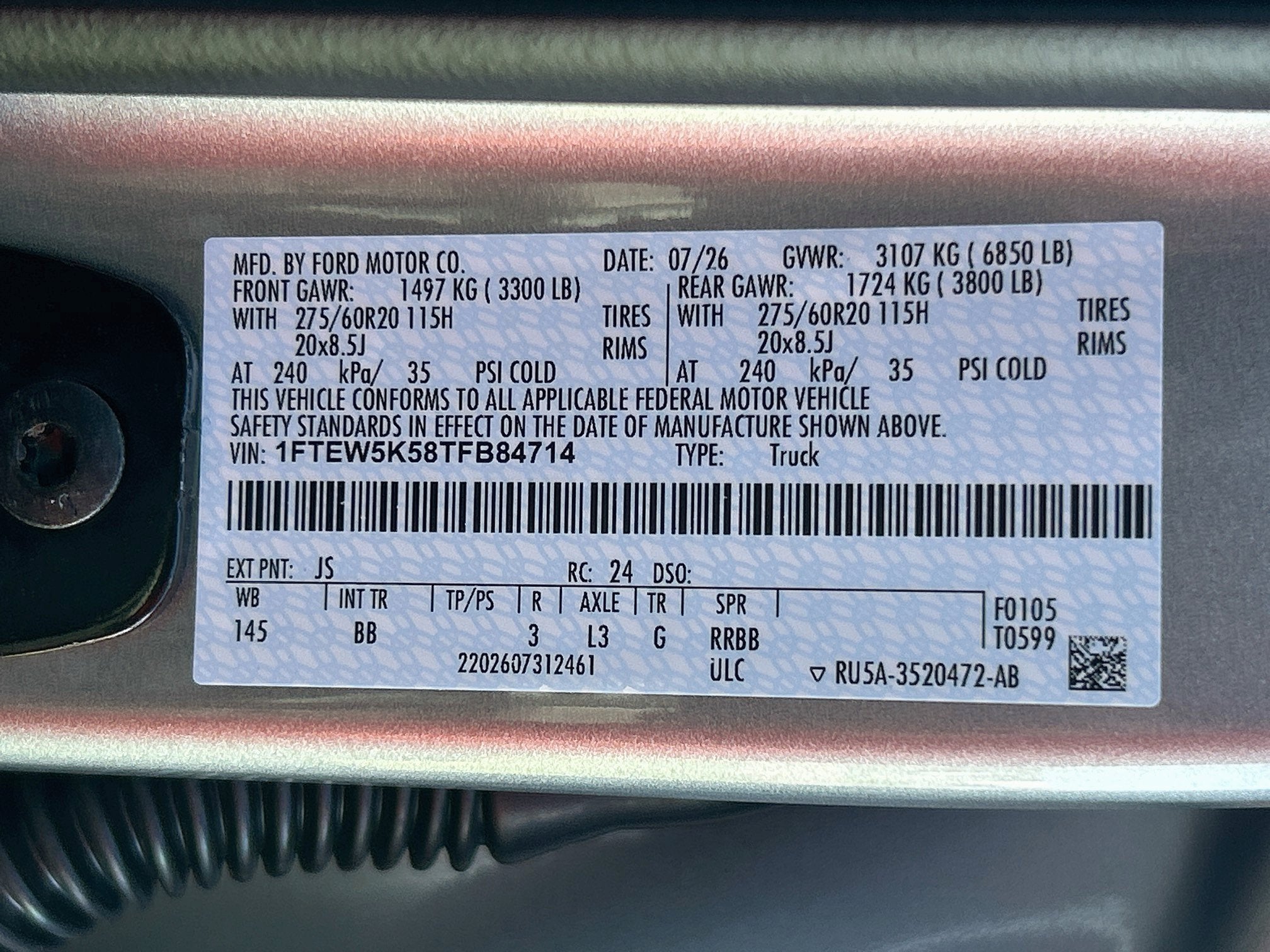 2026 Ford F-150 LARIAT