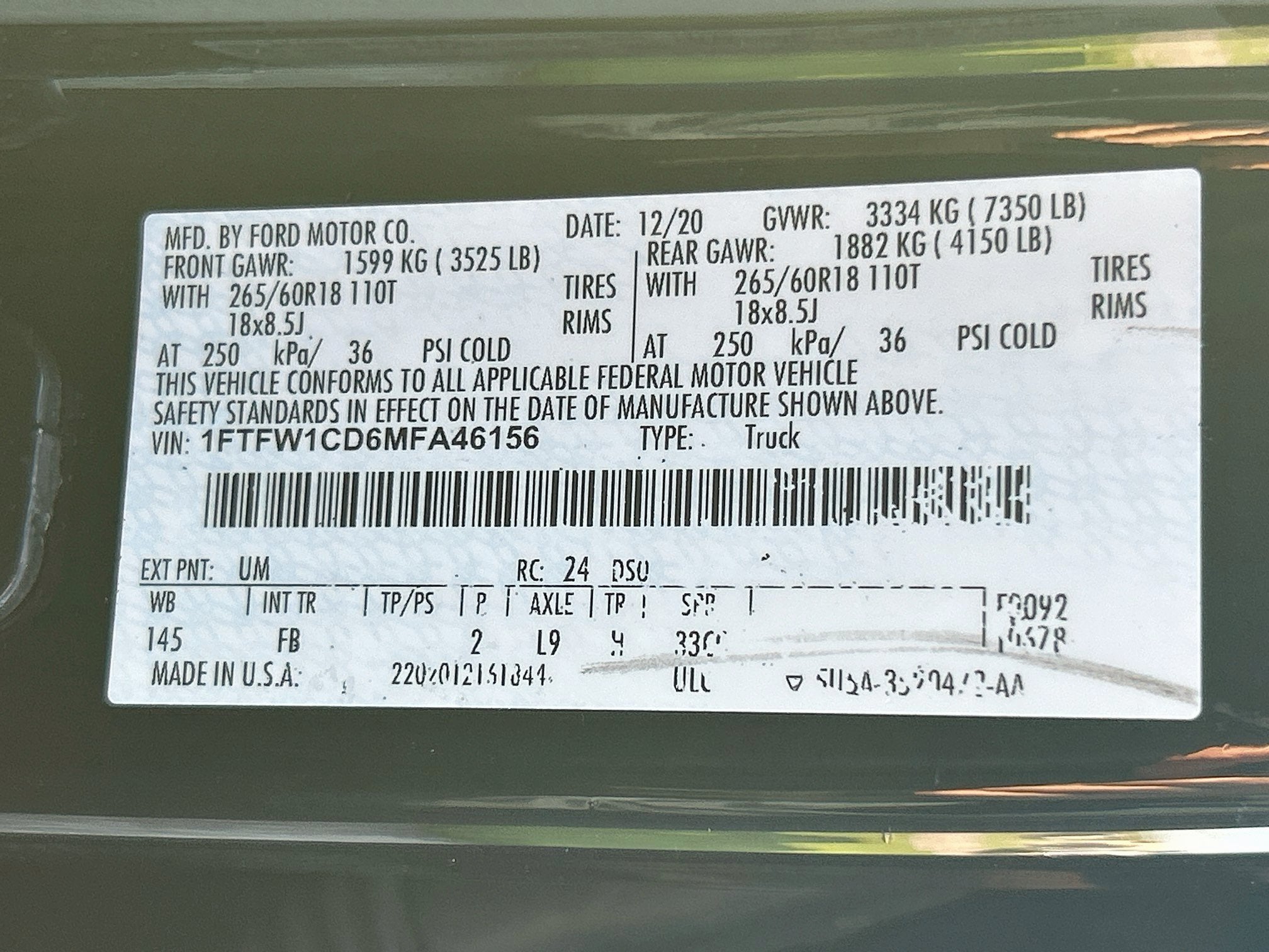 2021 Ford F-150 XL