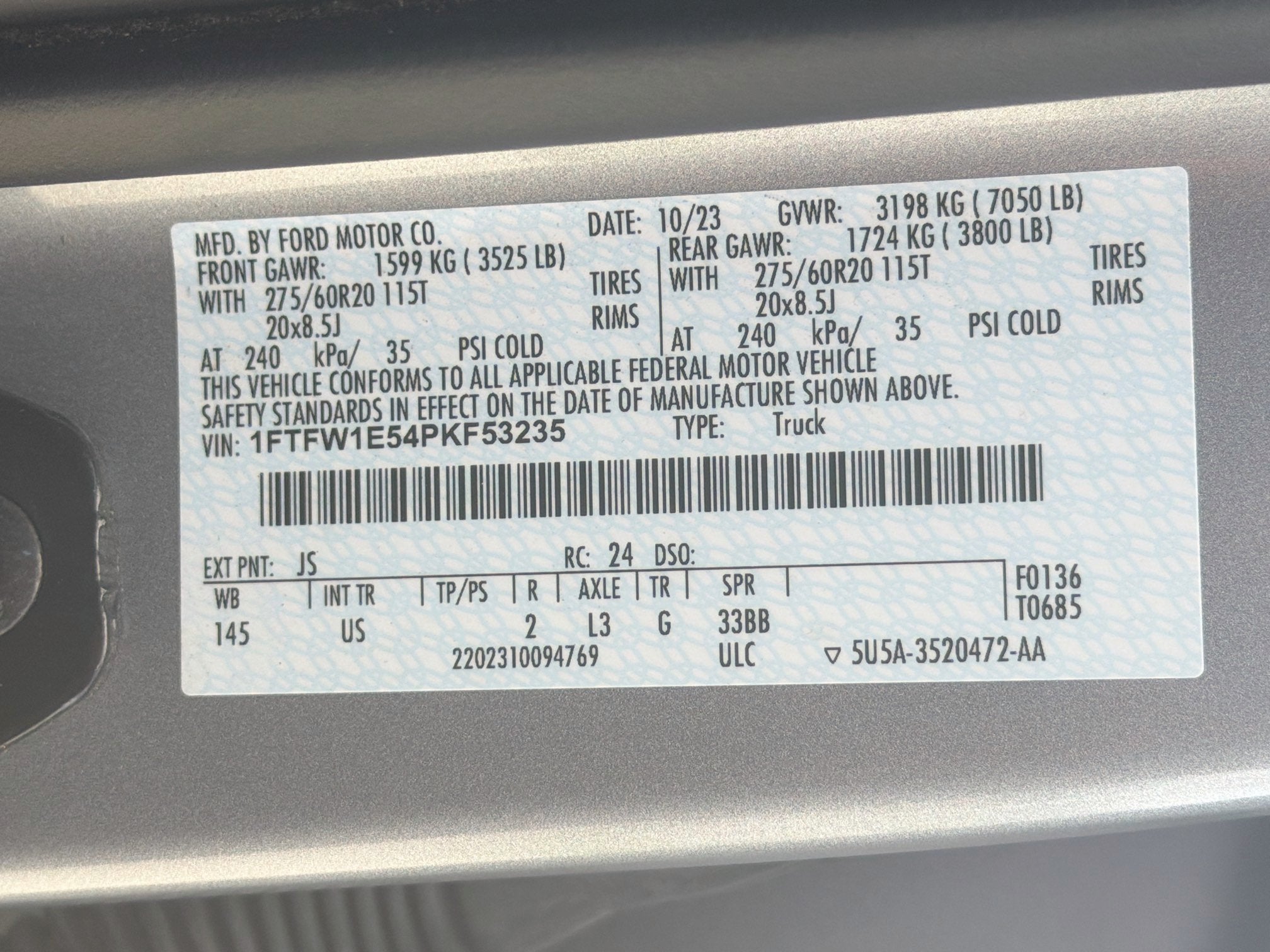 2023 Ford F-150 XL