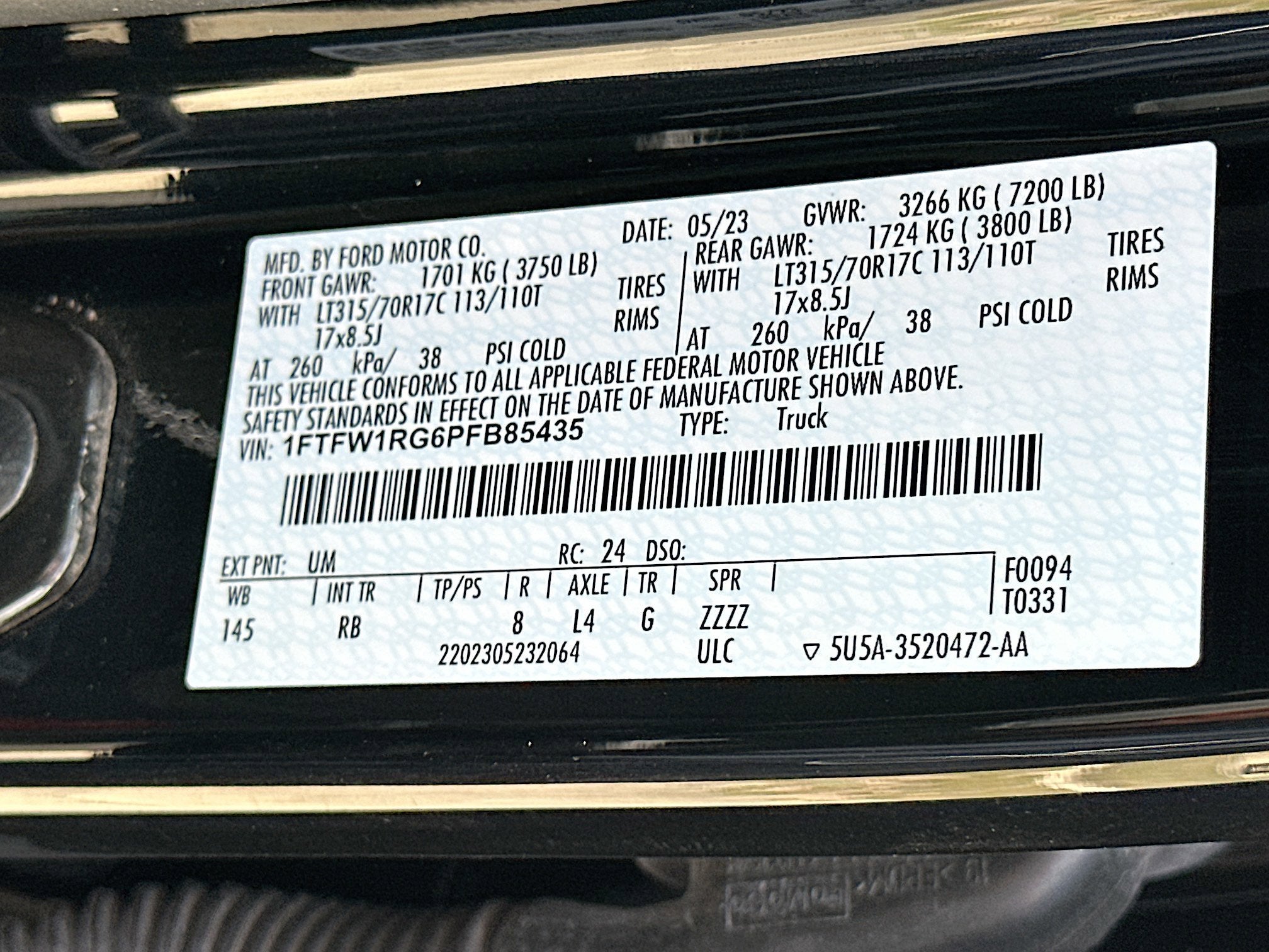 2023 Ford F-150 Raptor