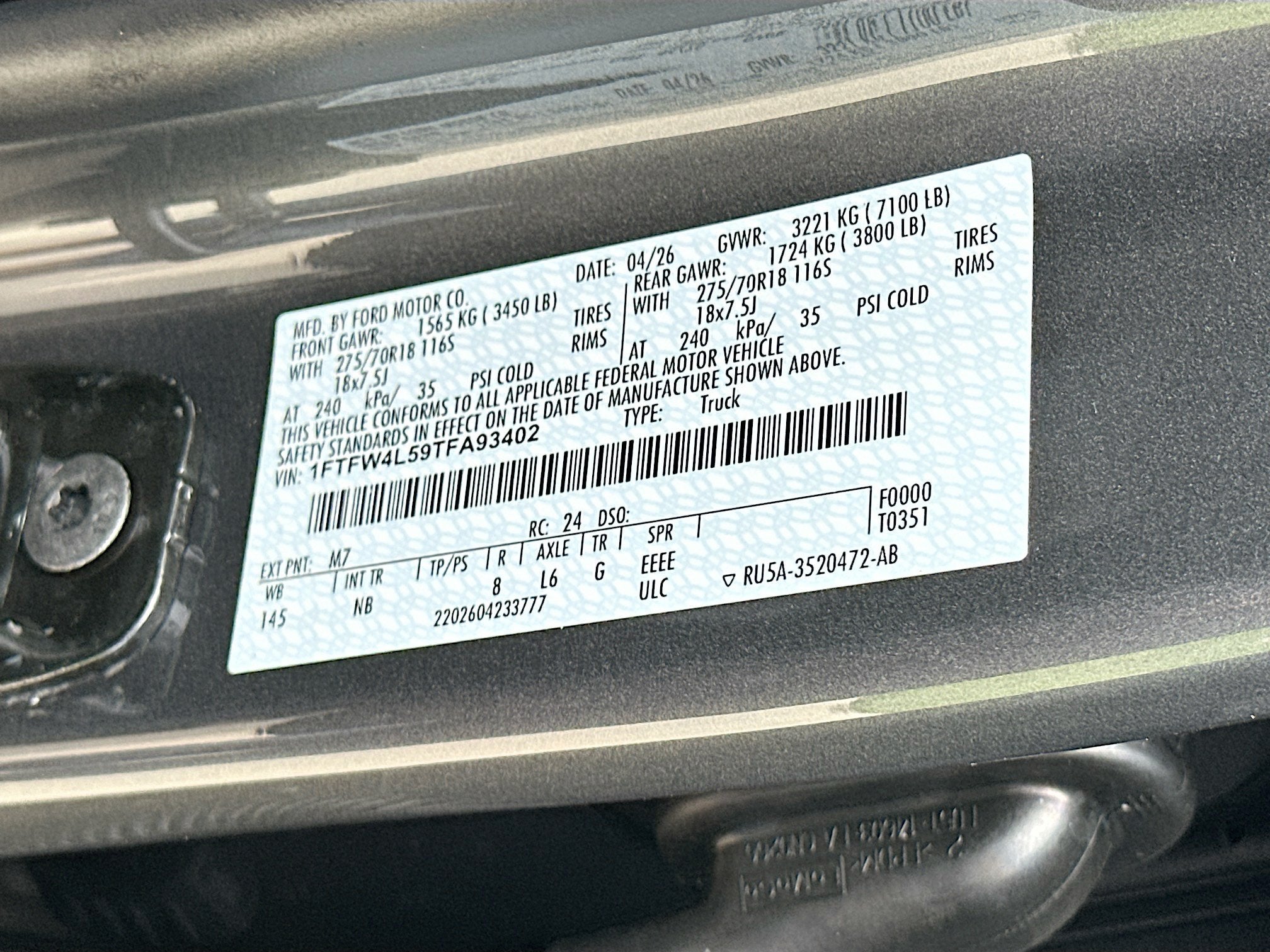 2026 Ford F-150 Tremor