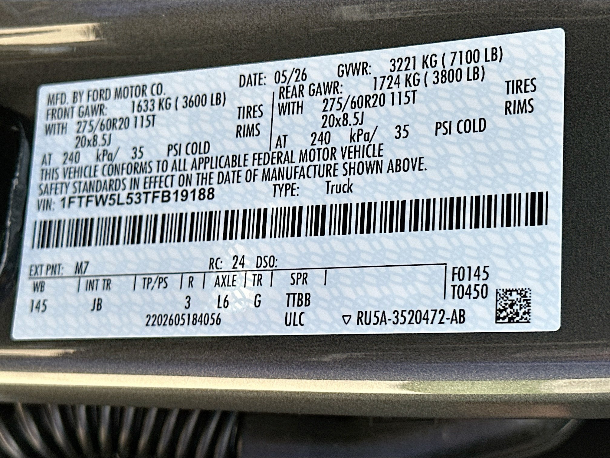 2026 Ford F-150 LARIAT