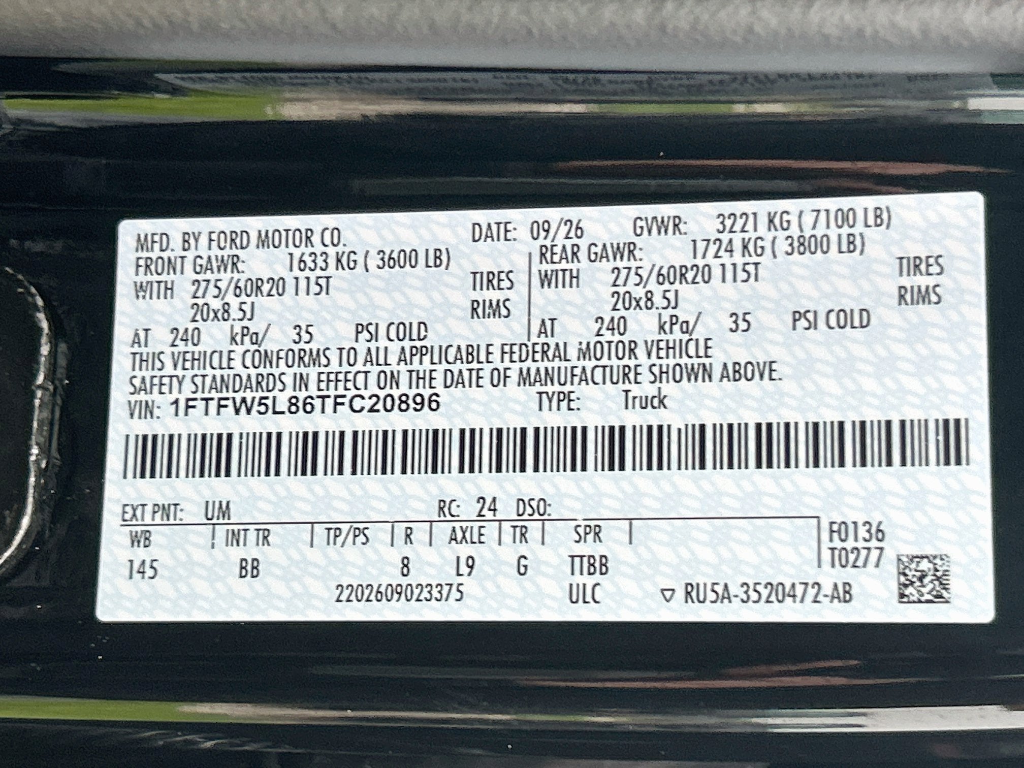 2026 Ford F-150 LARIAT