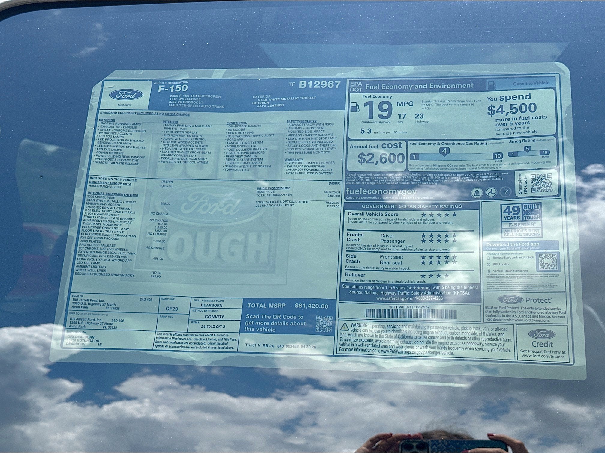 2026 Ford F-150 King Ranch
