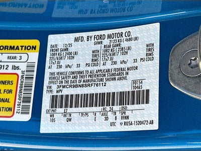 2025 Ford Bronco Sport Big Bend